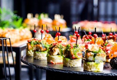 Canapé ideas for your wedding