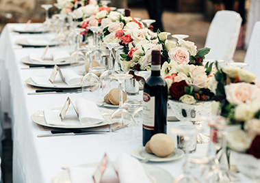 Planning the perfect wedding breakfast menu